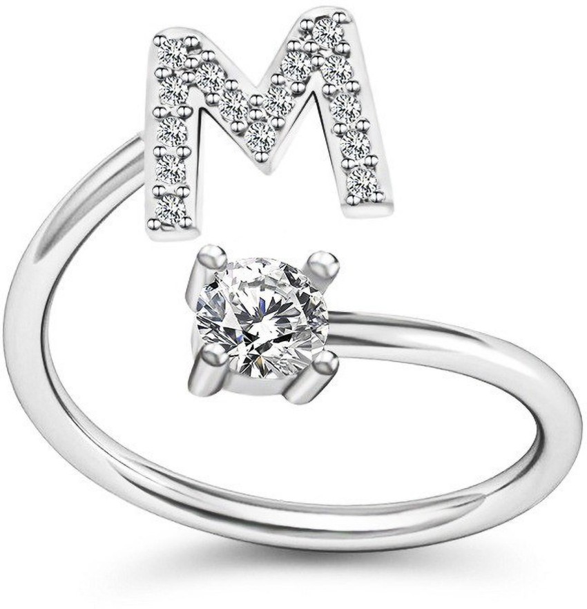 M sales alphabet ring