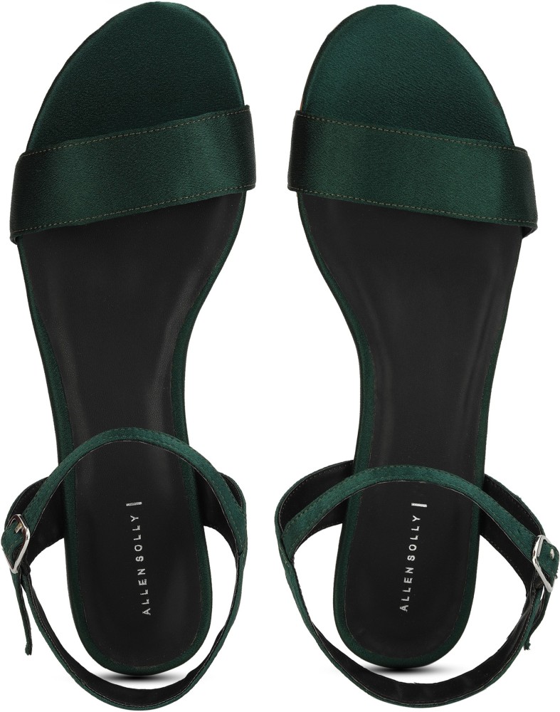 Green sandals new discount look