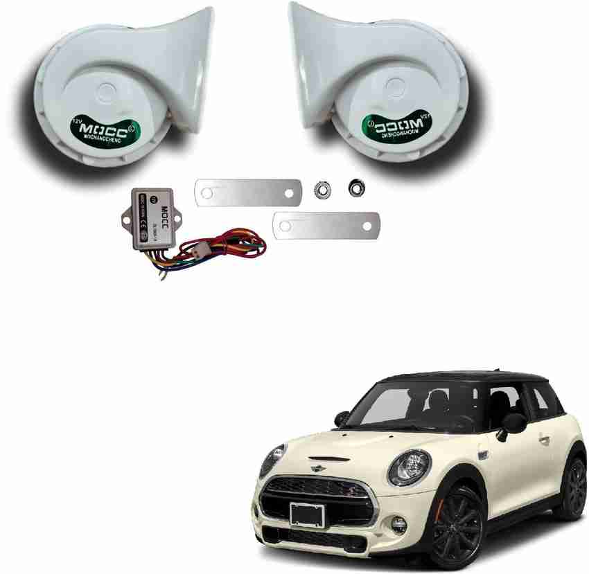 Mini cooper sales tow hook location