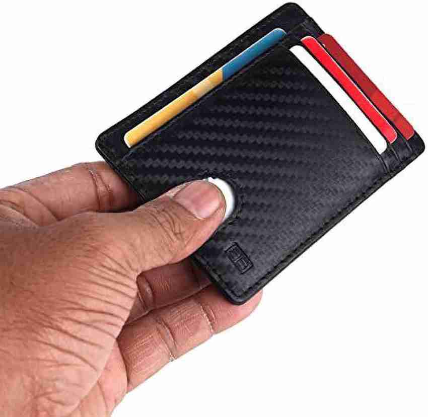 Brooklyn Bridge Vegan Leather Money Clip Front Pocket Wallet Slim