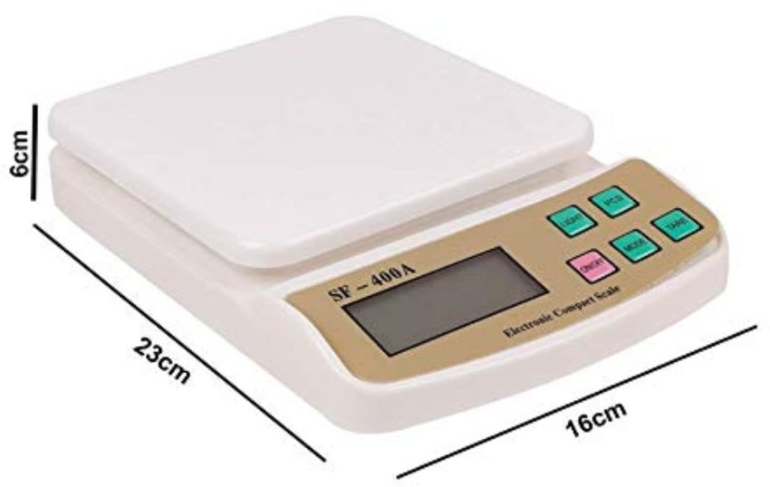 CHHOKRA Electronic Digital Weight Scale (1Gram-10 Kg) LCD Display Kitchen Weight  Scale Machine Measure for measuring, fruits, shop, Food, Vegetable, vajan,  offer, kata, weight machine Weighing Scale for grocery, kata, taraju, shop