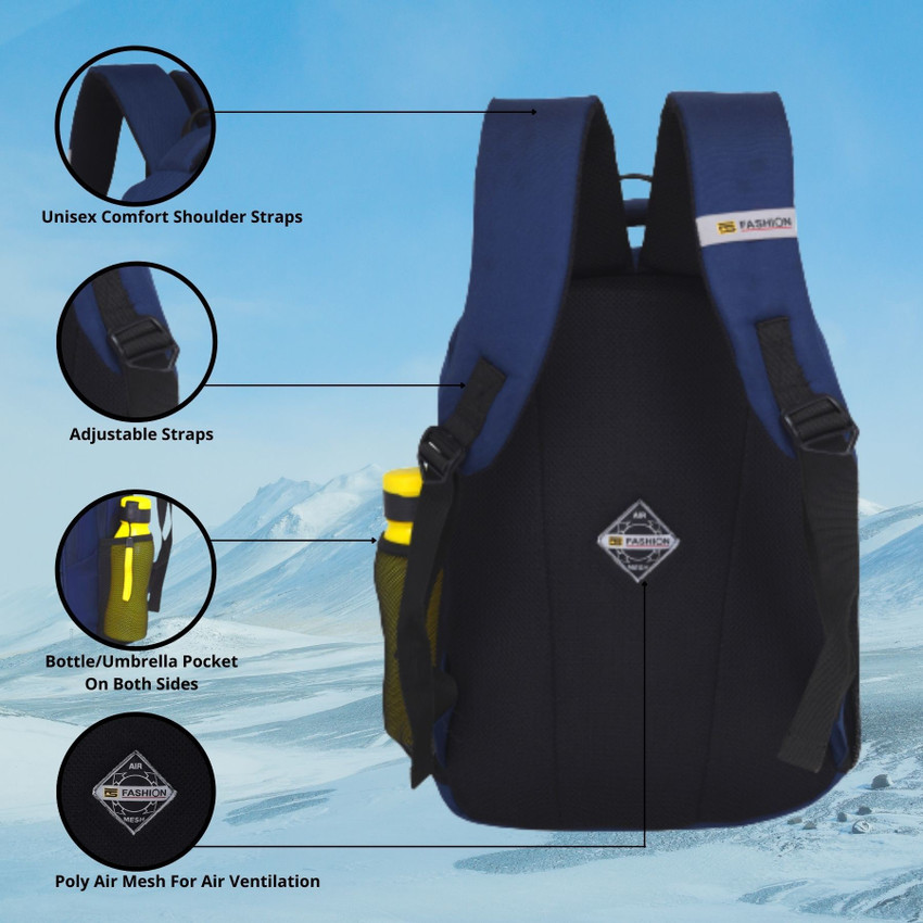 FS FASHION Large heavy duty casual bag for men and women 35 L