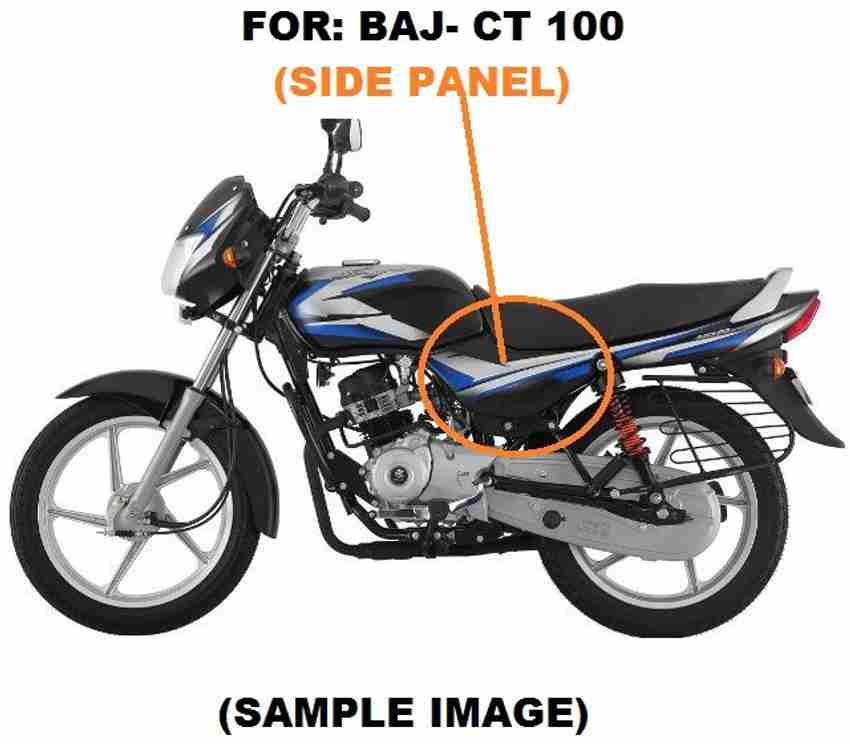 ULTRA SIDE PANEL C T 100 T 3 BLACK BLUE Bike Crash Guard Price in India Buy ULTRA SIDE PANEL C T 100 T 3 BLACK BLUE Bike Crash Guard online at Flipkart
