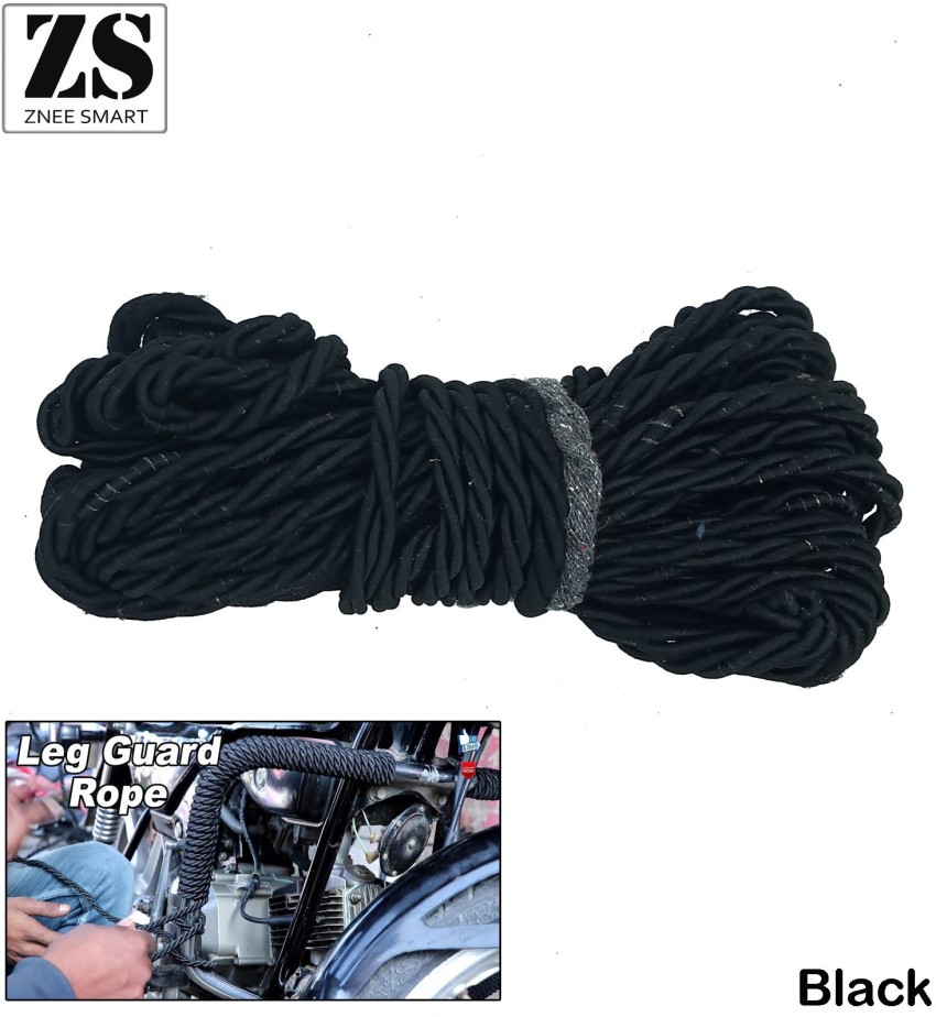 Buy Znee Smart ZSD3BL Nylon Black Leg Guard Crash Guard Rope for