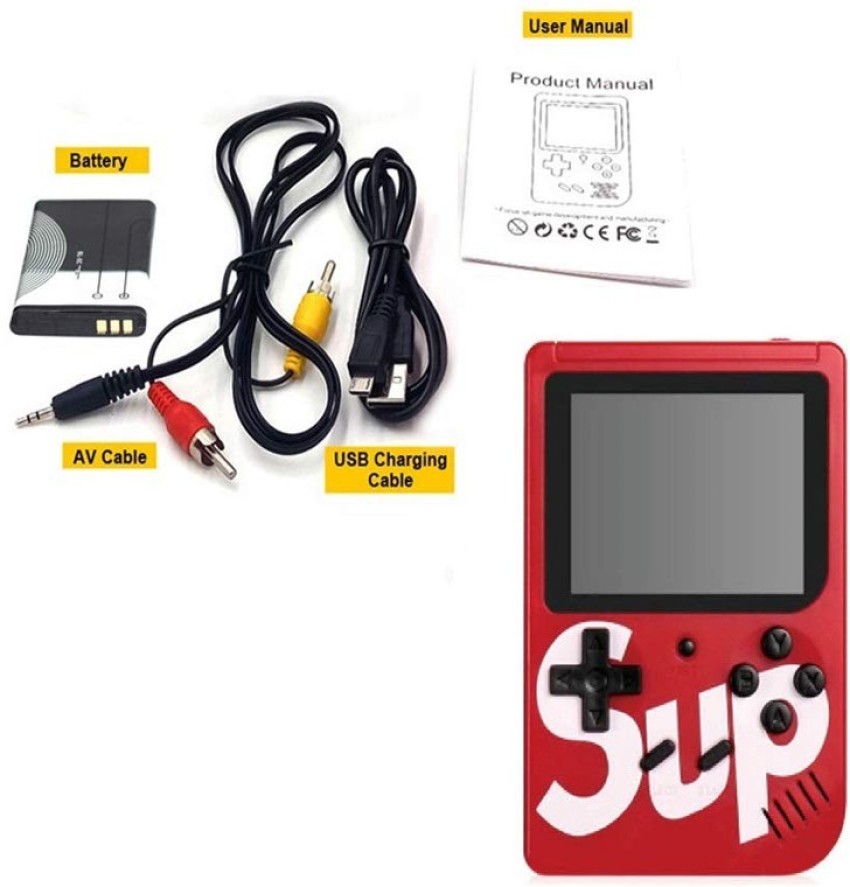 Sup 400 In 1 Games Retro Handheld Game Console With Remote Control at Rs  390, Mini Video Games Consoles in New Delhi