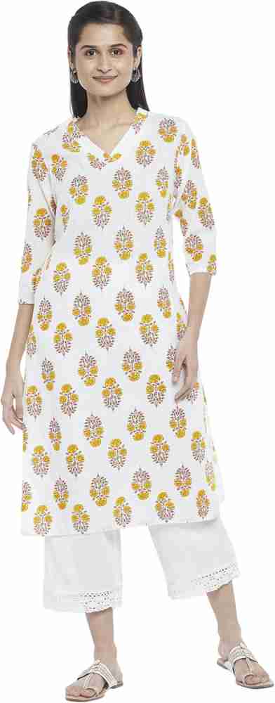 Rangmanch by Pantaloons Women Kurti Palazzo Set - Buy Rangmanch by  Pantaloons Women Kurti Palazzo Set Online at Best Prices in India