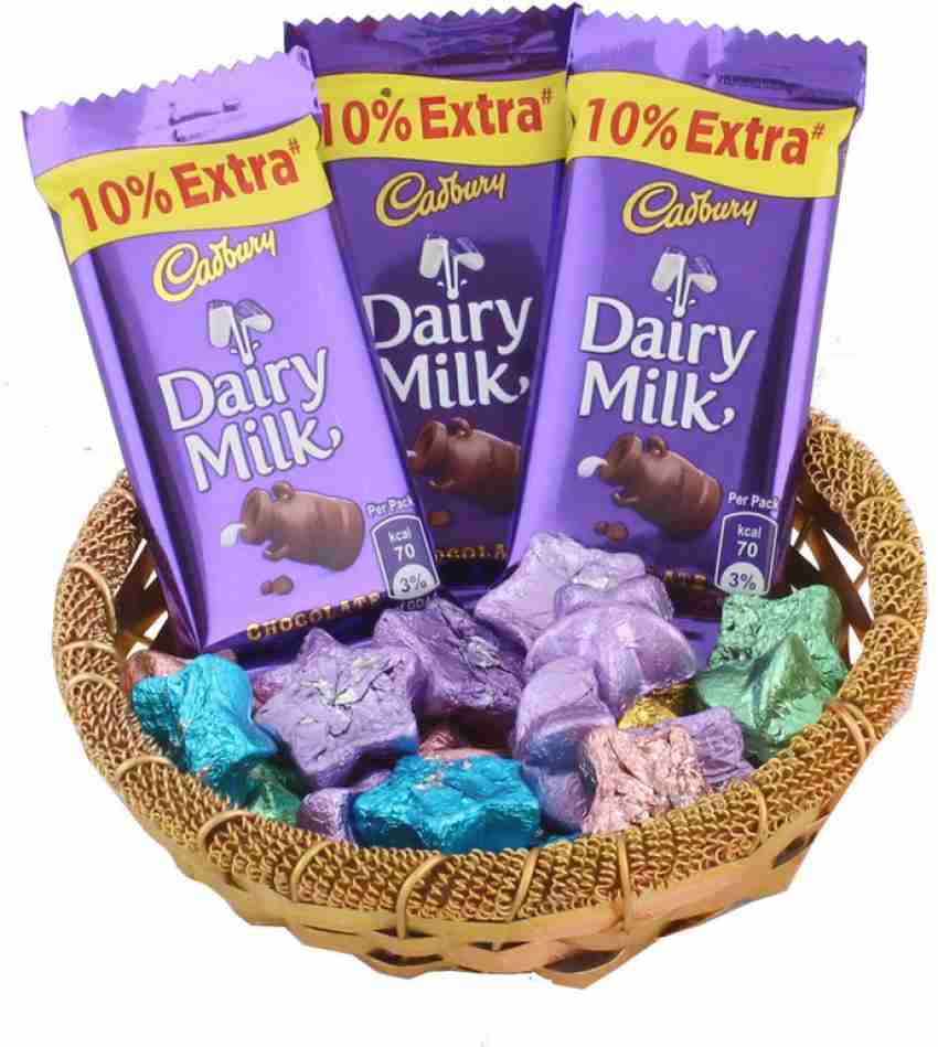 SurpriseForU Chocolate Gift  Dairy Milk Chocolate & Star Shaped