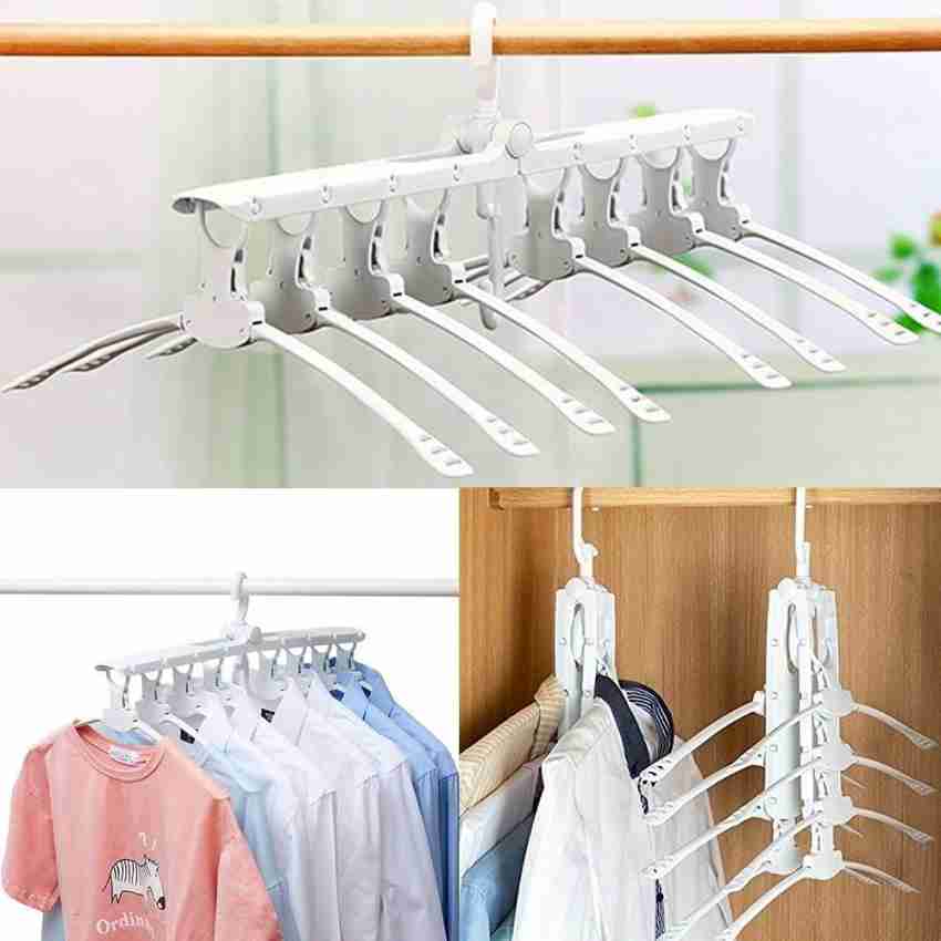 Rebrilliant Plastic Hanger Multi Function for Dress/Shirt/Sweater