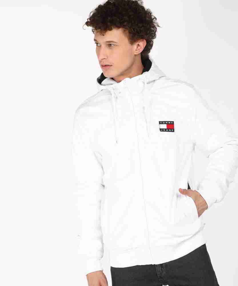 Tommy hilfiger deals white bomber jacket