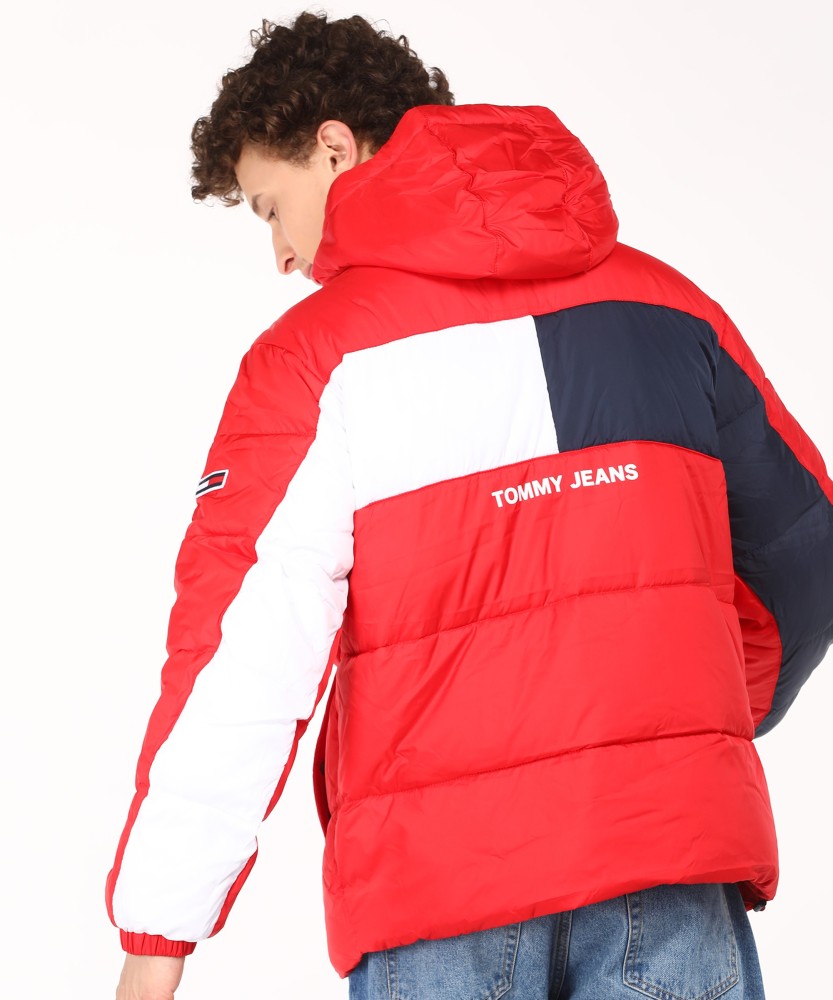 Tommy jeans colour online block jacket