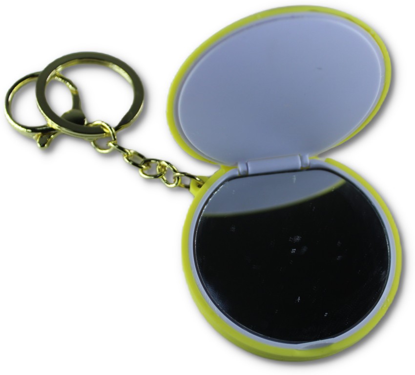 Smiley Face Emoji Keychain / Mirror