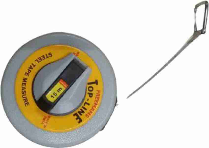 15m Mild Steel Measurement Tape at Rs 380/piece, Steel Tape in Ahmedabad