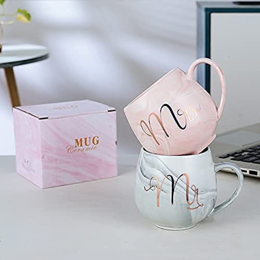 Coozico Mr and Mrs Couple Matching Ceramic with Handle Gift for Ceramic  Coffee Mug Price in India - Buy Coozico Mr and Mrs Couple Matching Ceramic  with Handle Gift for Ceramic Coffee