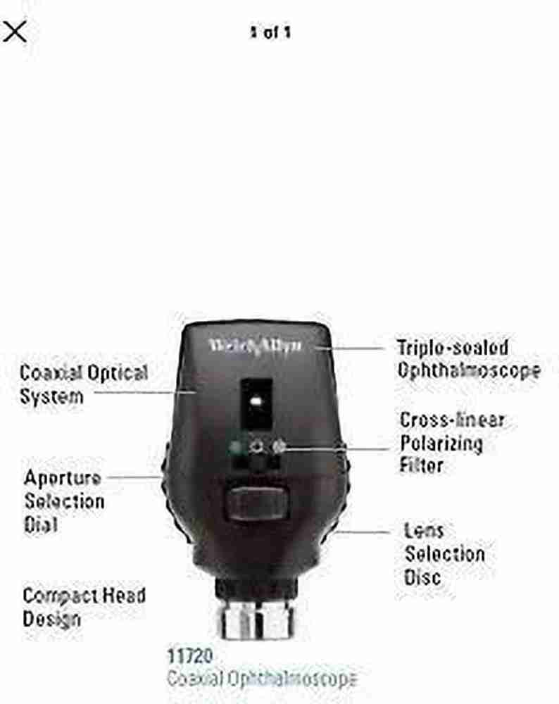 Direct Ophthalmoscope Welch Allyn