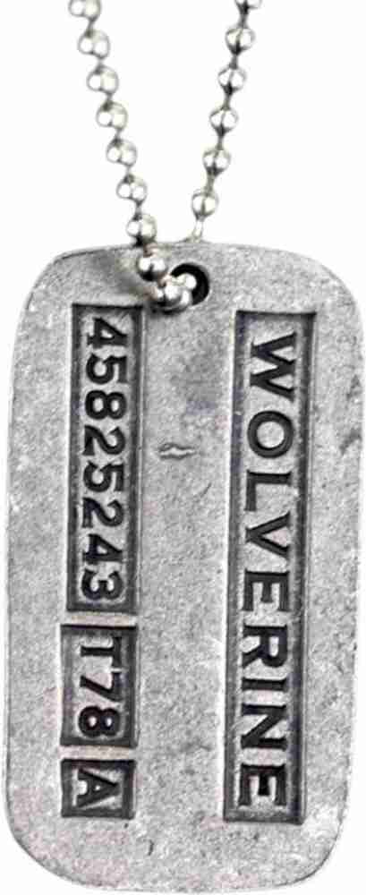 MASCULINE DOG TAG STAINLESS STEEL