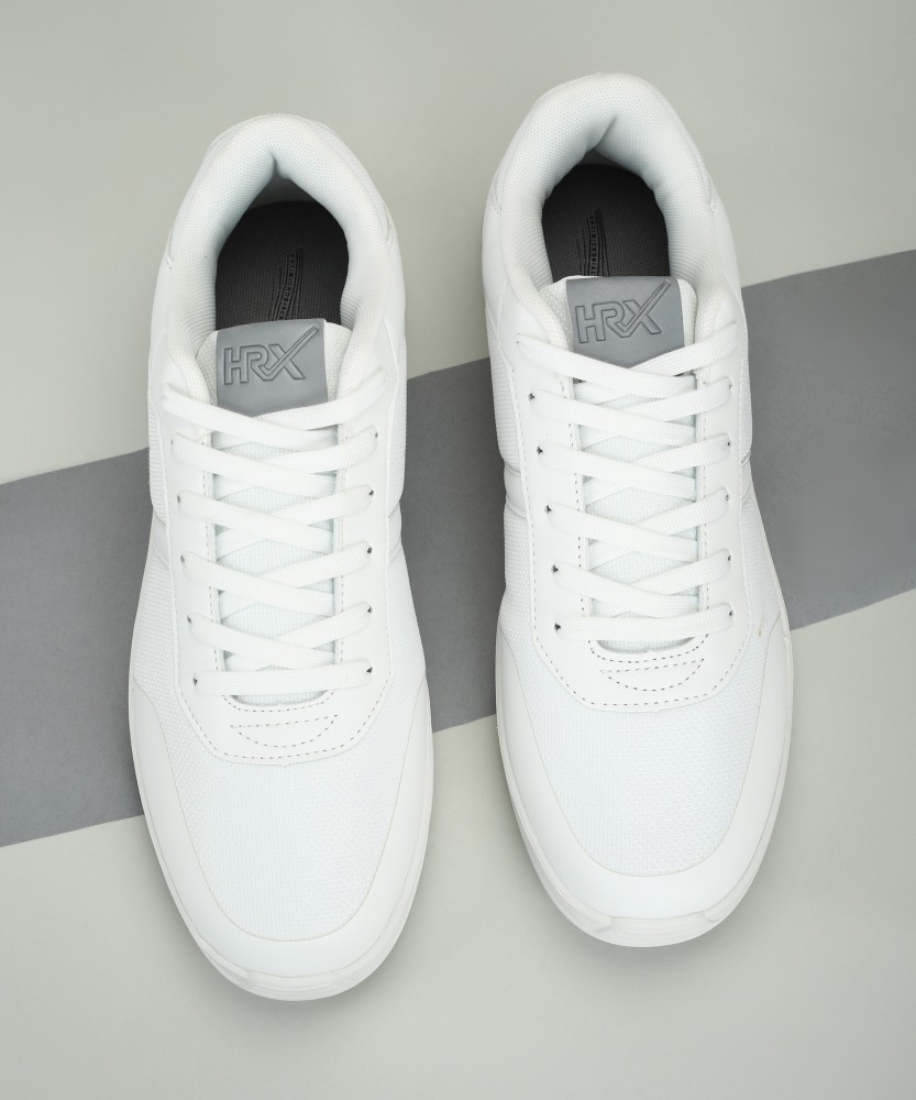Buy by Hrithik Roshan Men White Board Life Sneakers online | Looksgud.in