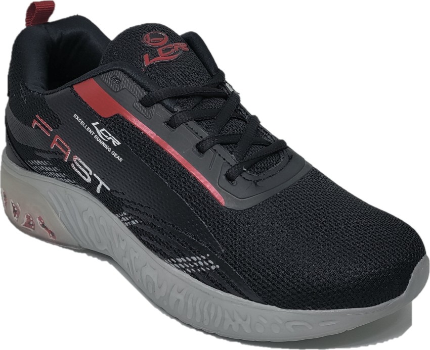 Lancer black running shoes online