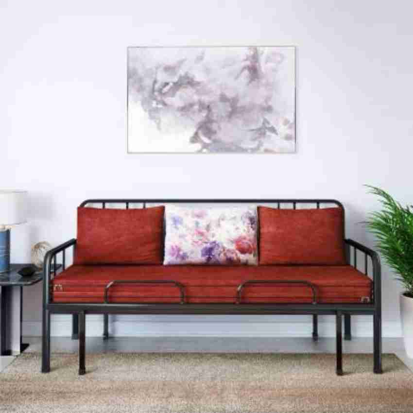 Steel sofa come store bed flipkart