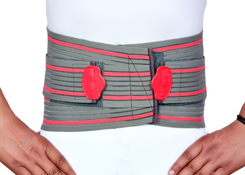 PROURBAN Lumbar Sacral back pain belt, back belt, kamar belt, posture  corrector belt LS Belt Spinal Brace Lower Back Pain Osteoporosis Slip Disc  adult