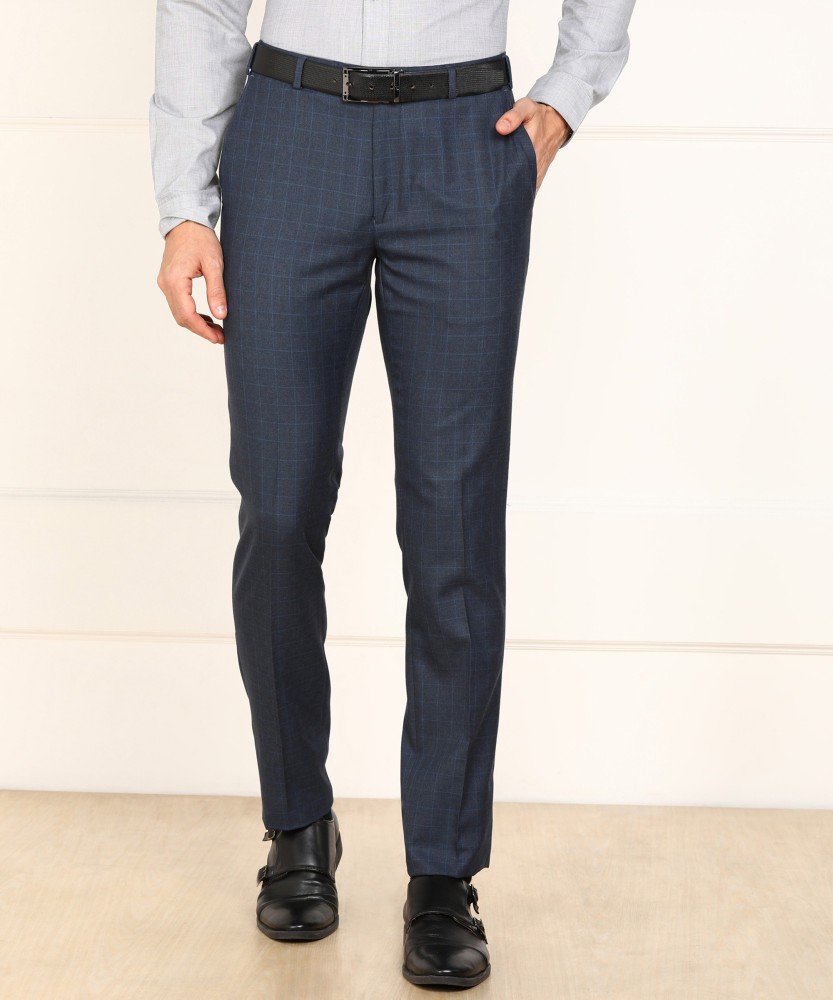 Buy Navy Blue Formal Trouser For Men Online  Best Prices in India   UNIFORM BUCKET