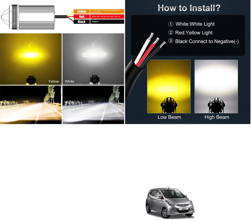 Amber light store bulbs for cars