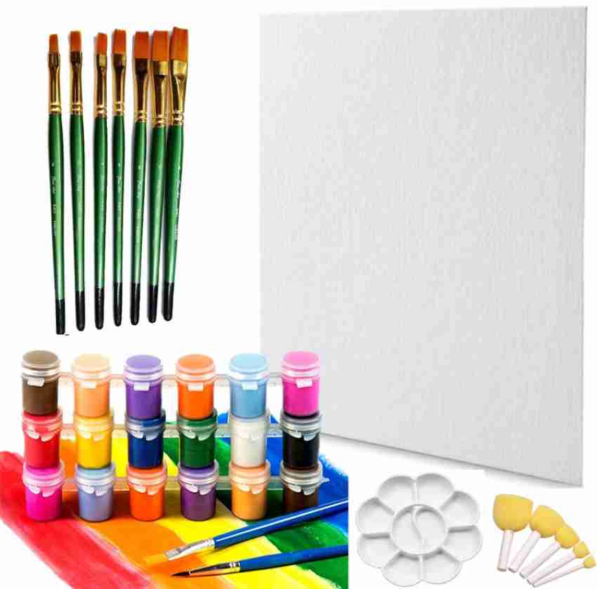 Flipkart anjanaware canvas painting kit acrylic colours