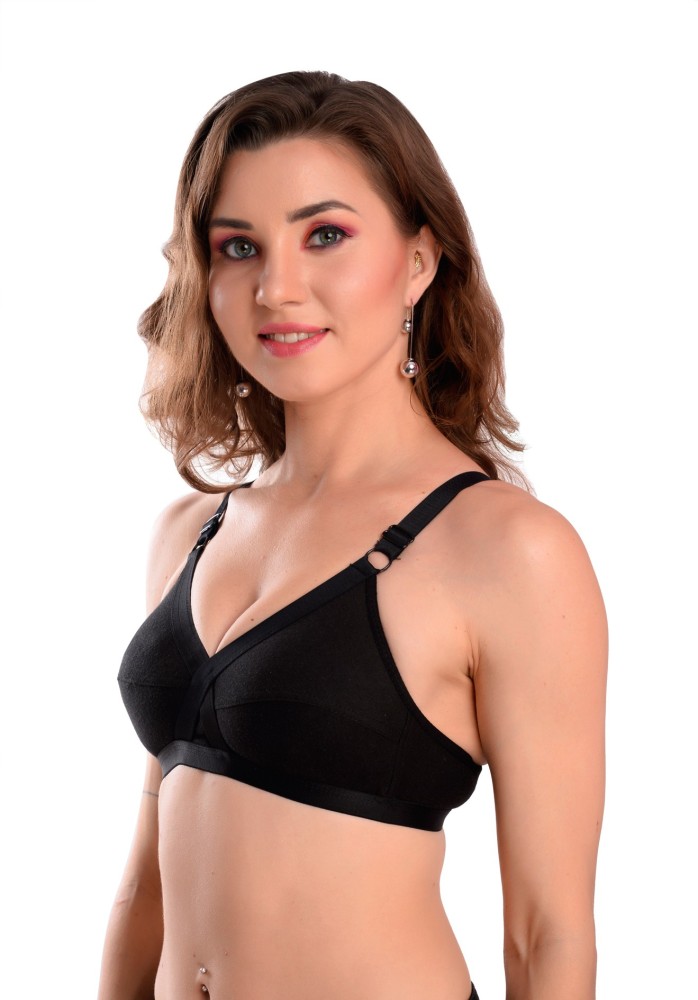 Anamta BB Cross pack of 4 Women Everyday Non Padded Bra - Buy Anamta BB  Cross pack of 4 Women Everyday Non Padded Bra Online at Best Prices in  India