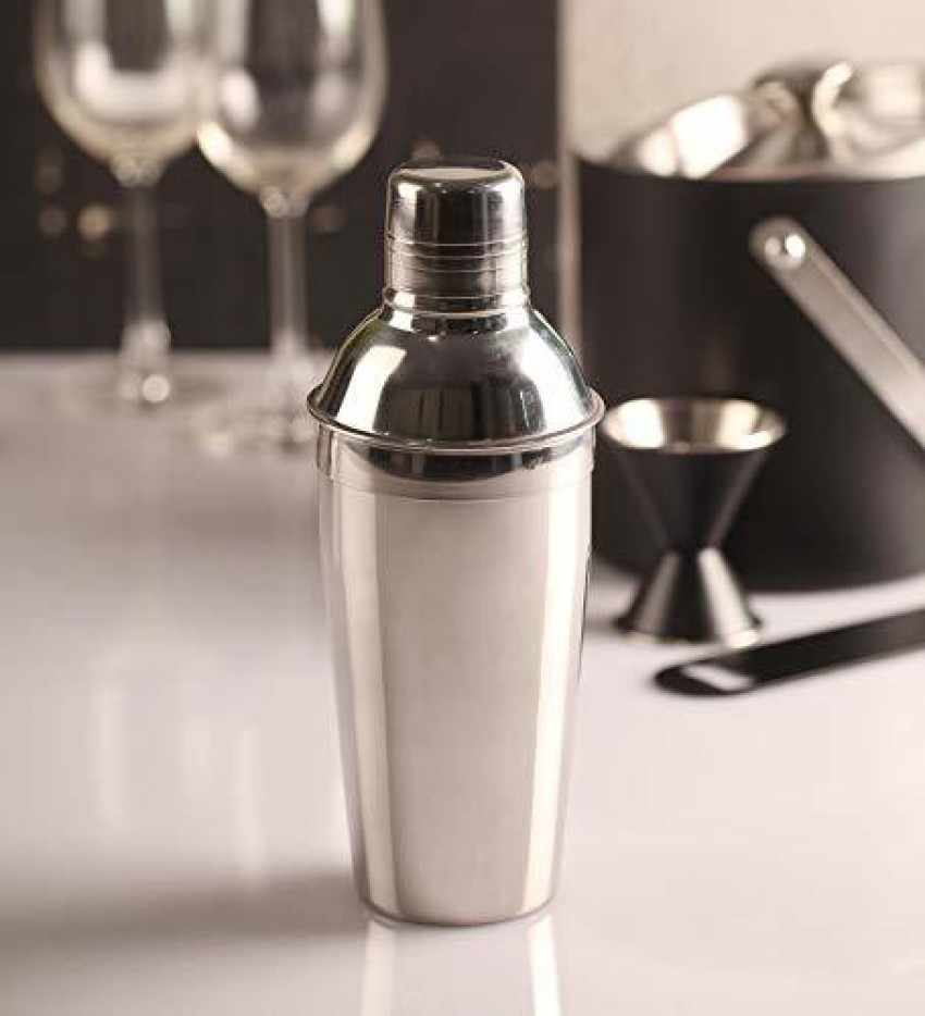 REYRUD Stainless Steel Deluxe Cocktail Shaker Martini (500ml+750ml)(Set of  2) Bar Set Price in India - Buy REYRUD Stainless Steel Deluxe Cocktail  Shaker Martini (500ml+750ml)(Set of 2) Bar Set online at