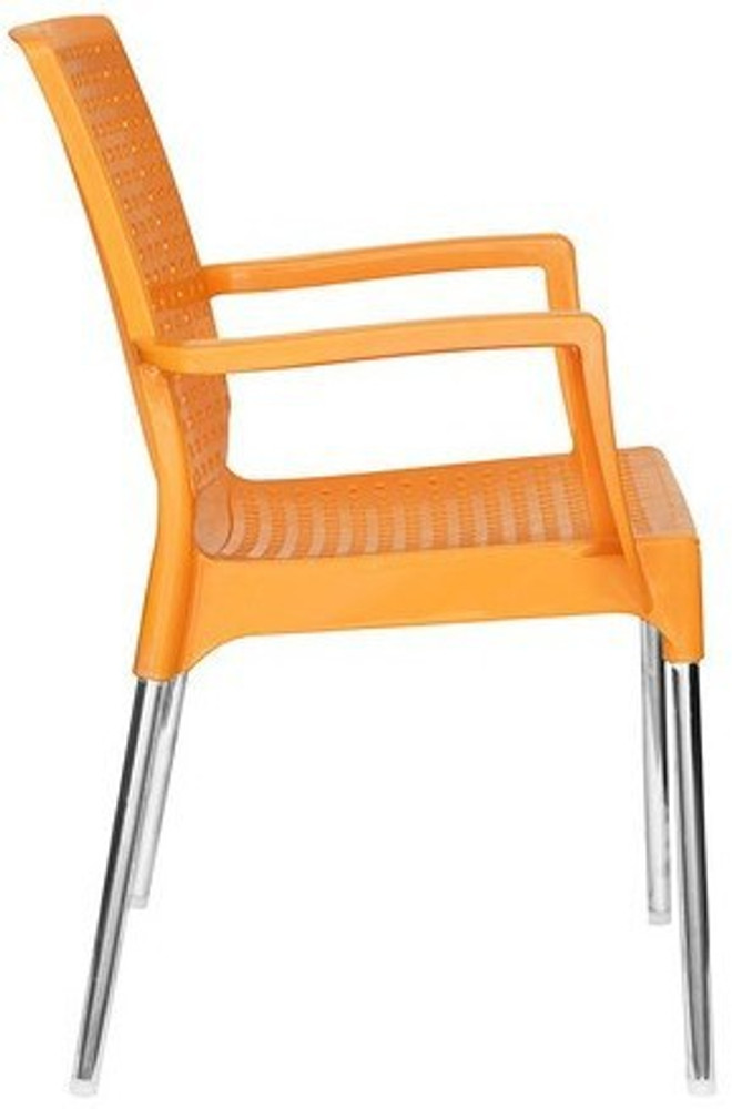 Plastic chair with metal legs online