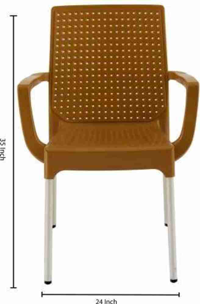 Plastic chairs with steel legs sales price