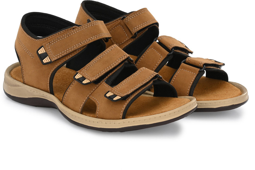 Bucik BCK10050 Lightweight Comfort Summer Trendy Premium Stylish Men Beige Sandals