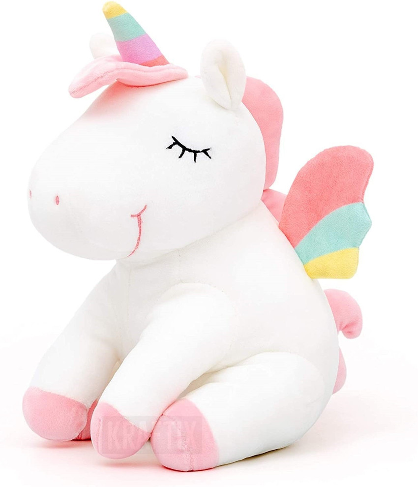 Unicorn with wings stuffed animal 2025