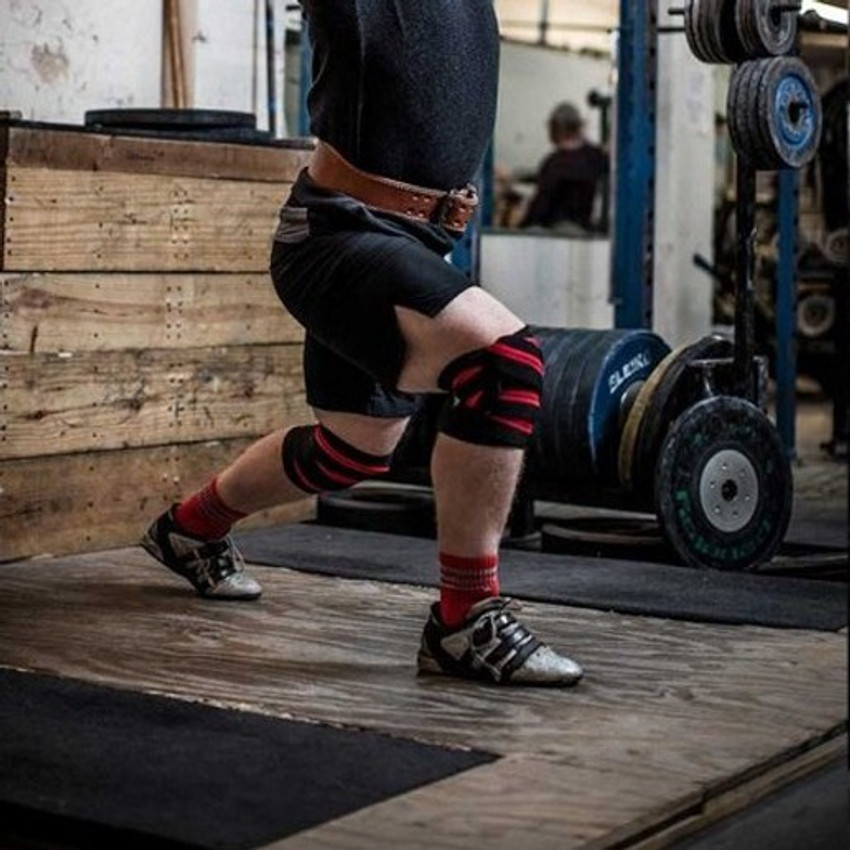 Kainoz Knee Wraps for Home Gym Training Powerlifting