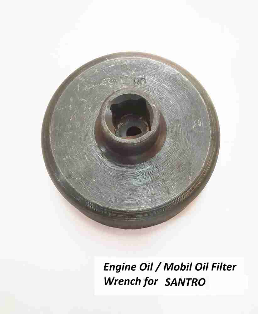 Fydun llave para filtro de aceite llave filtros aceite oil filter wrench  Aleación de aluminio 74mm/14 903 Plata