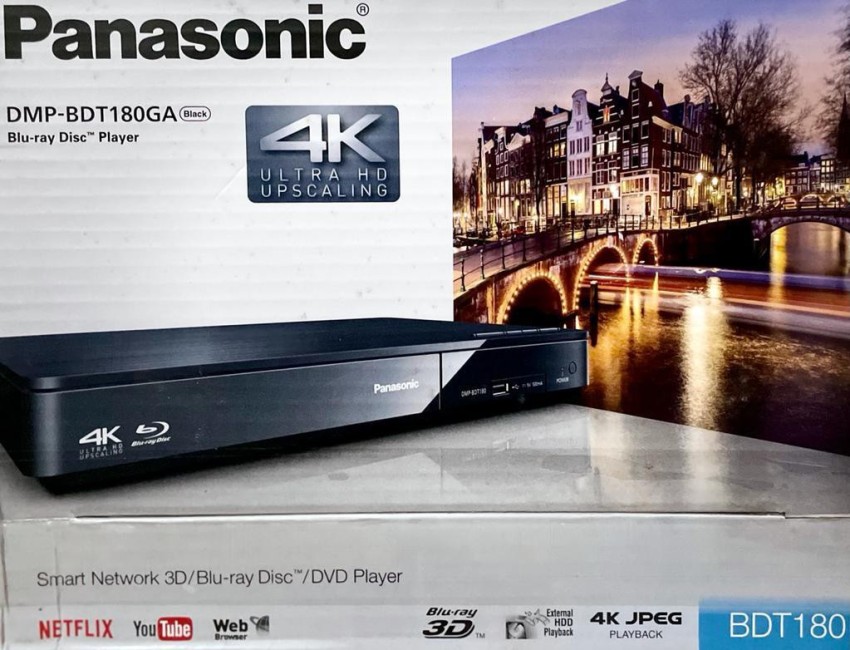 Panasonic DMP-BDT180 Blu-Ray DVD Player 0 inch Blu-ray Player