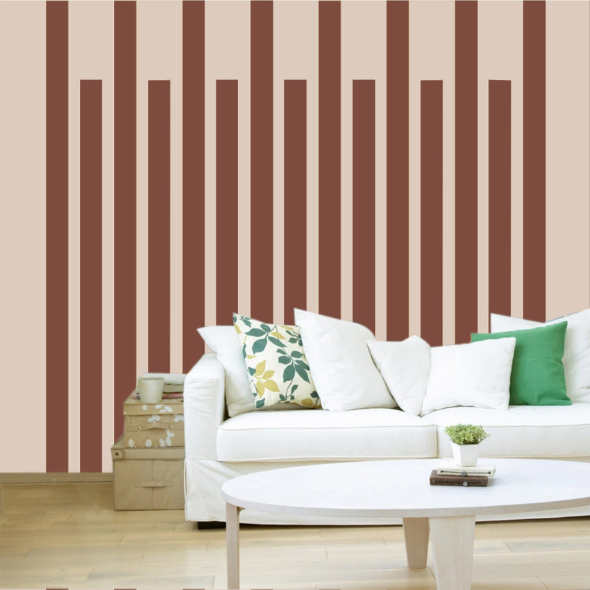 Decoration Designs Decorative Beige Brown Wallpaper Price in