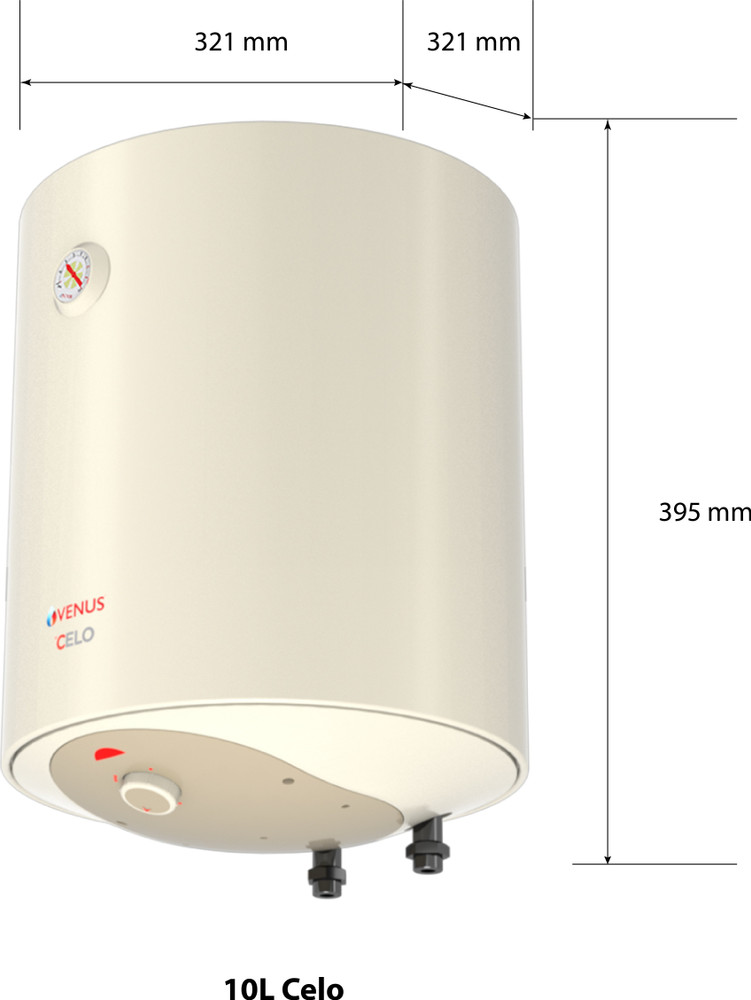 Venus 10 L Storage Water Geyser (Venus Celo 10CV 10-Litre Vertical Storage Water  Heater (Ivory), Ivory) Price in India - Buy Venus 10 L Storage Water Geyser  (Venus Celo 10CV 10-Litre Vertical