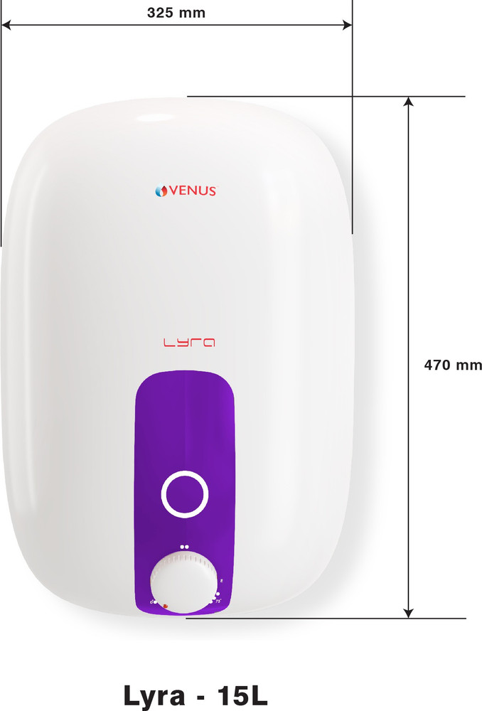 Venus 15 L Storage Water Geyser (Lyra 015R, White, Purple) Price in India -  Buy Venus 15 L Storage Water Geyser (Lyra 015R, White, Purple) online at  Flipkart.com