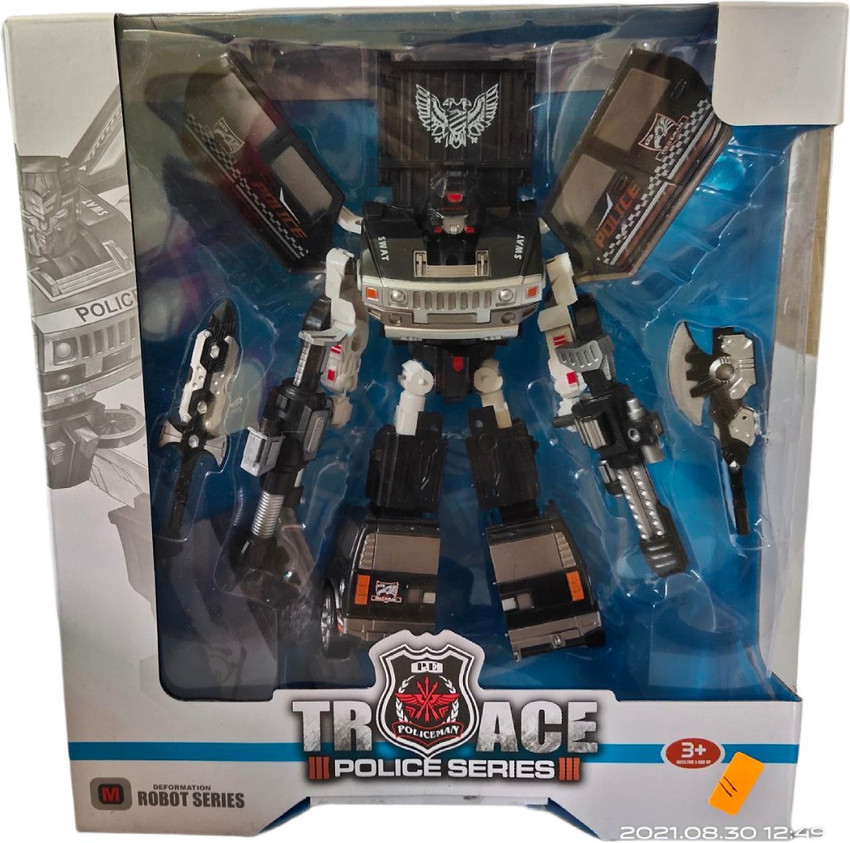 GOODSPECKER S.W.A.T Transformer Robot Toy Action Figure Car Toy