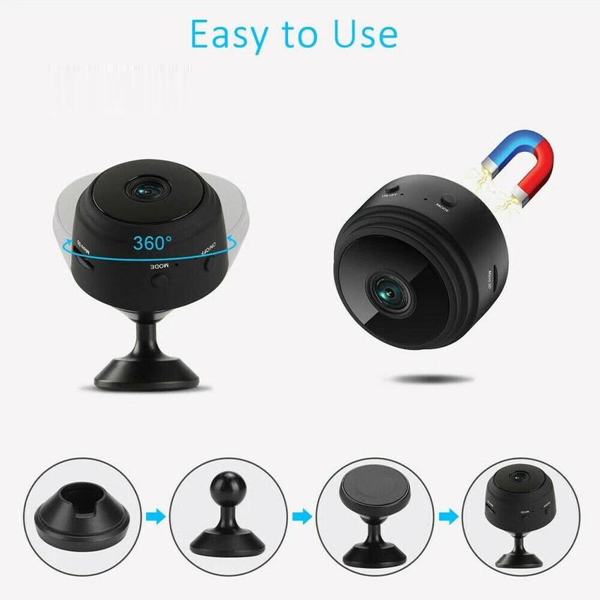 AVOIHS Mini Wifi Full HD Spy Hidden 1080P Full HD Wireless CCTV IP
