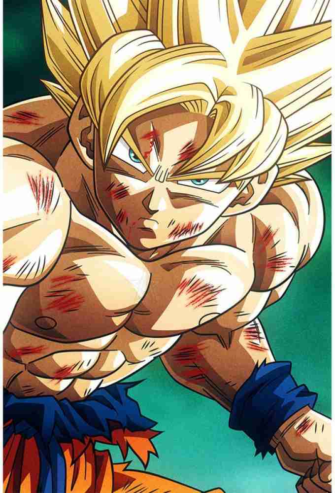 Super Saiyan Goku Dragon ball z Paper Print - Animation & Cartoons posters  in India - Buy art, film, design, movie, music, nature and educational  paintings/wallpapers at