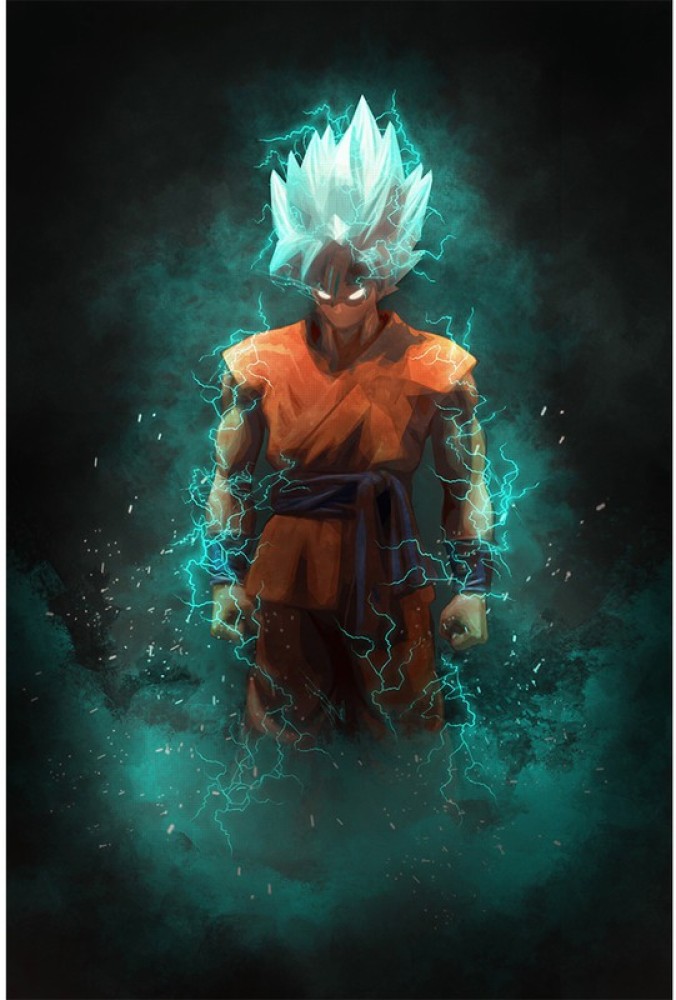 Goku Super Saiyan 3 Manga - Goku - Posters and Art Prints