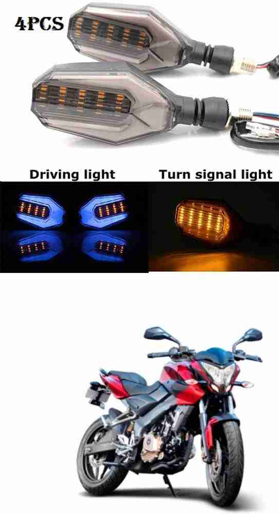 PRTEK Front Rear LED Indicator Light for Bajaj Pulsar 150 DTS i