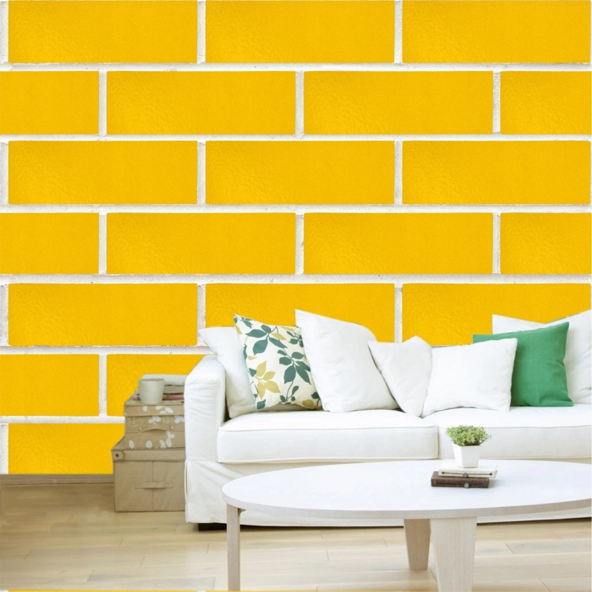 Premium Vector  Yellow wallpaper background display interior stage vector  backdrop geometric template banner color