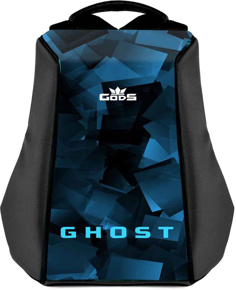 GODS for men Women Anti Theft Travel Bag for Office College Waterproof 25 L Trolley Laptop Backpack Blue Pixels Price in India Flipkart