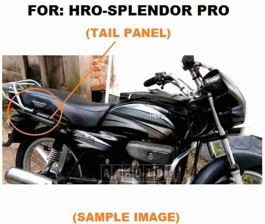 Splendor pro 2025 tail panel price