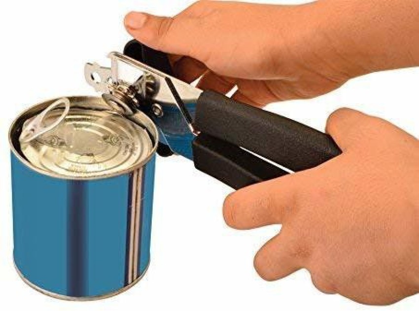 1 Set Can Opener Adjustable Long Handle Beverages Opener Stainless Steel Bottle  Opener Reusable Jar Opener