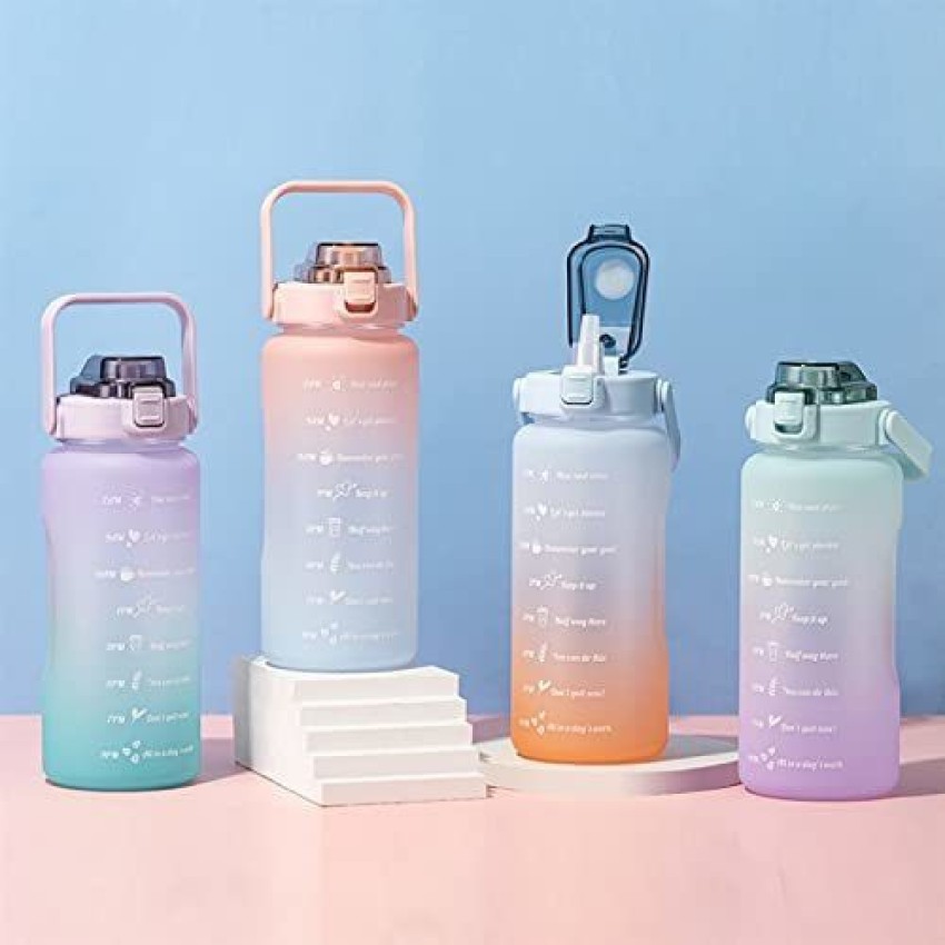 Buy Toyshine Ultima Motivational Water Bottle Half Gallon, Time Marker 2000  ML- (ORANGE-GREEN) Online at Best Prices in India - JioMart.