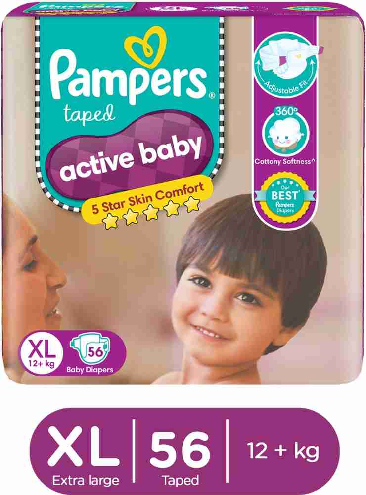 Pampers xl hot sale 56 price