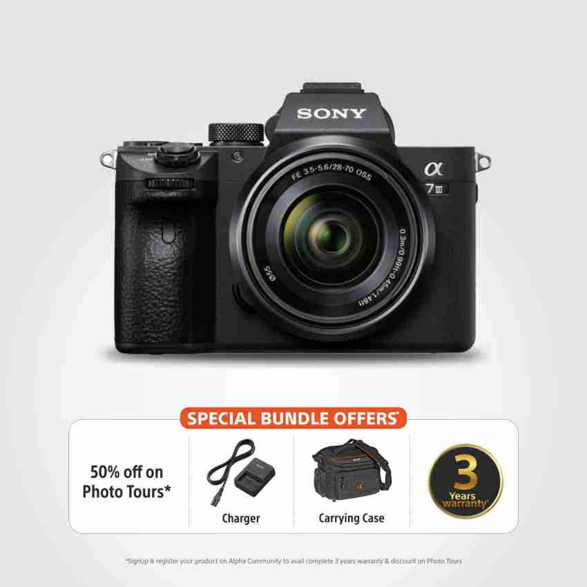 SONY Alpha ILCE-7M3K Full Frame Mirrorless Camera with 28-70 mm 